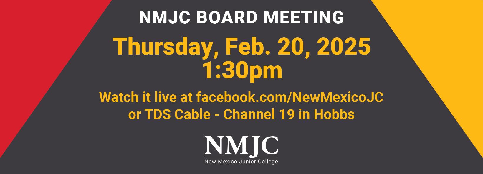 NMJC Board Meeting