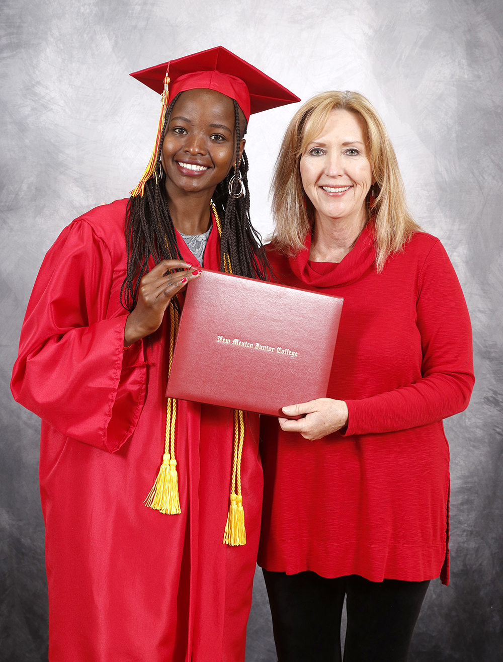 Gladys Koech and Kelly Holladay